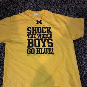 Michigan Wolverines Basketball Shirt